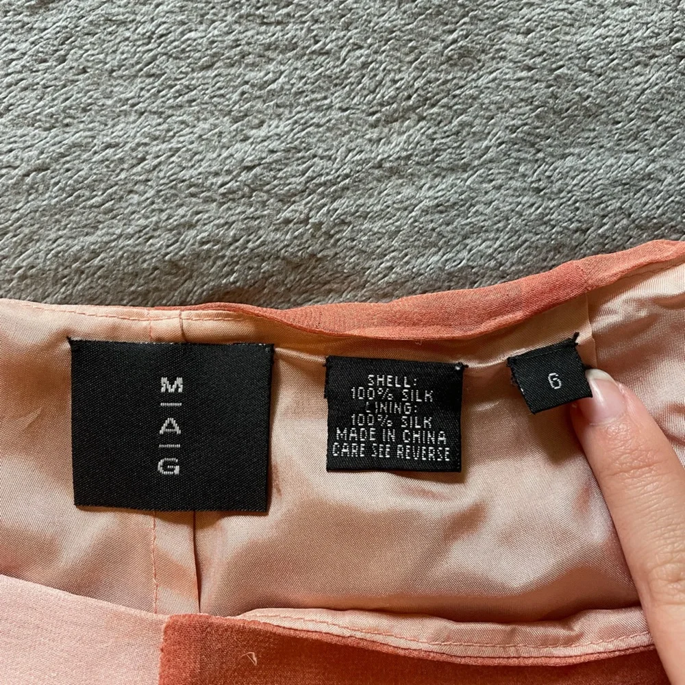 100% Silk Wide-Leg Pants - Picture 2 of 3